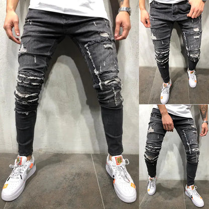 Slim Denim Trousers for Men